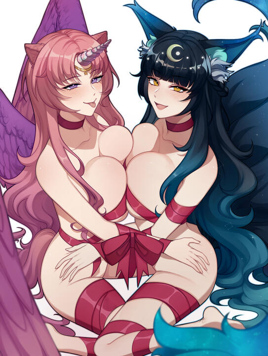 Commission for @PegasusWitchVT and @UmbreVT on Twitter