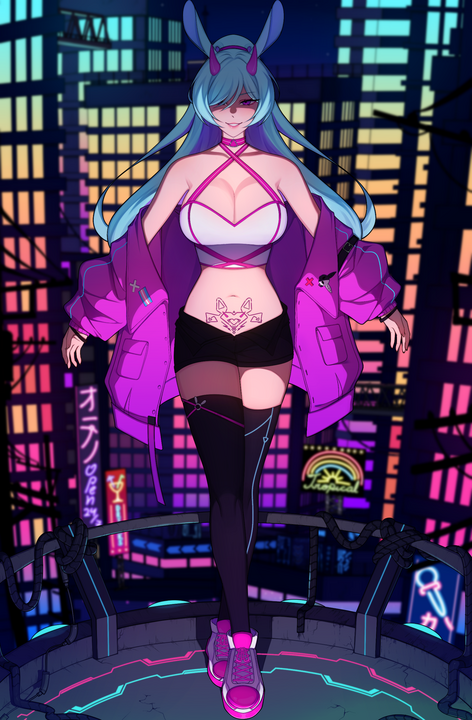 Commission for @VieraVtuber on Twitter